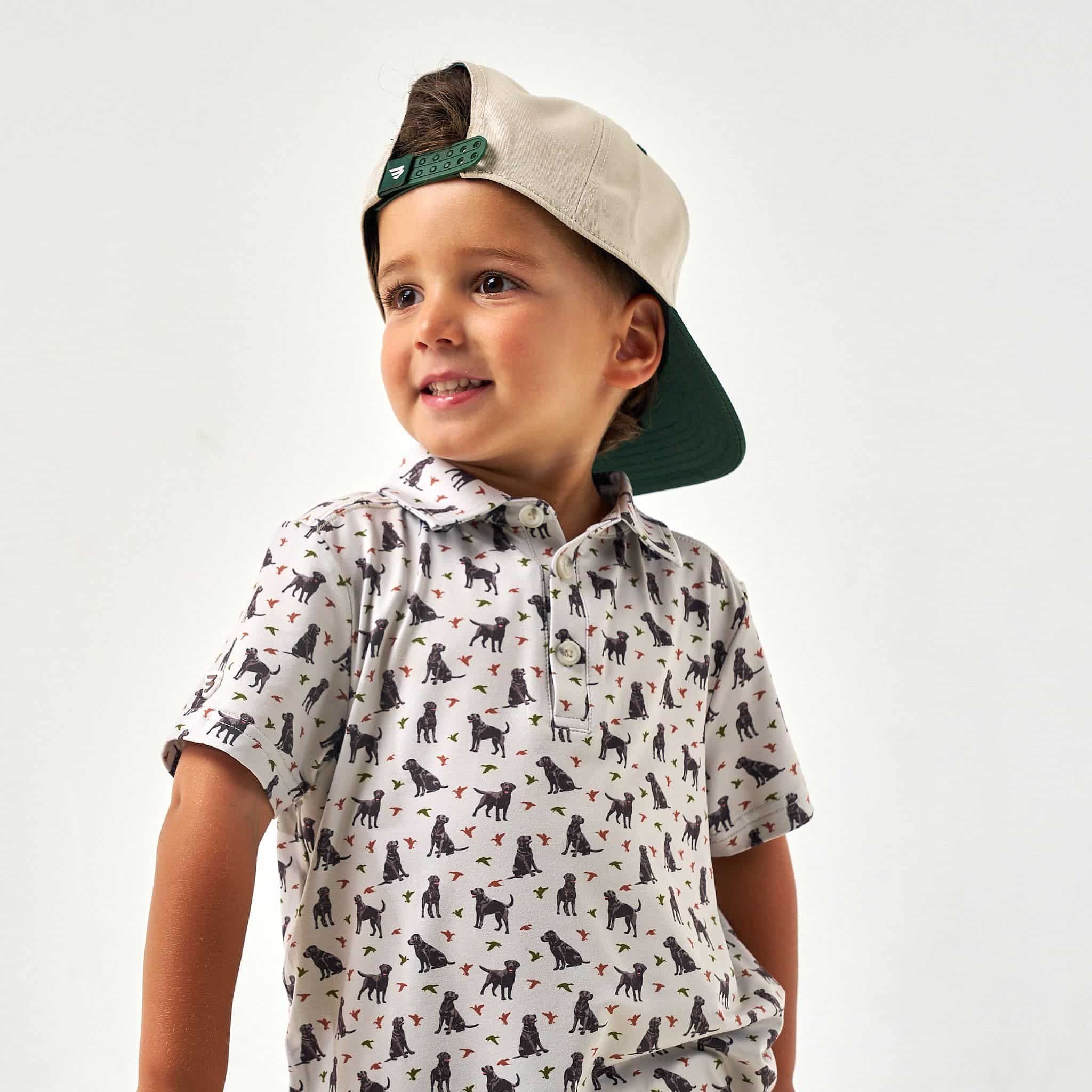 Youth Performance Polo - Ducks and Dogs - Image 2
