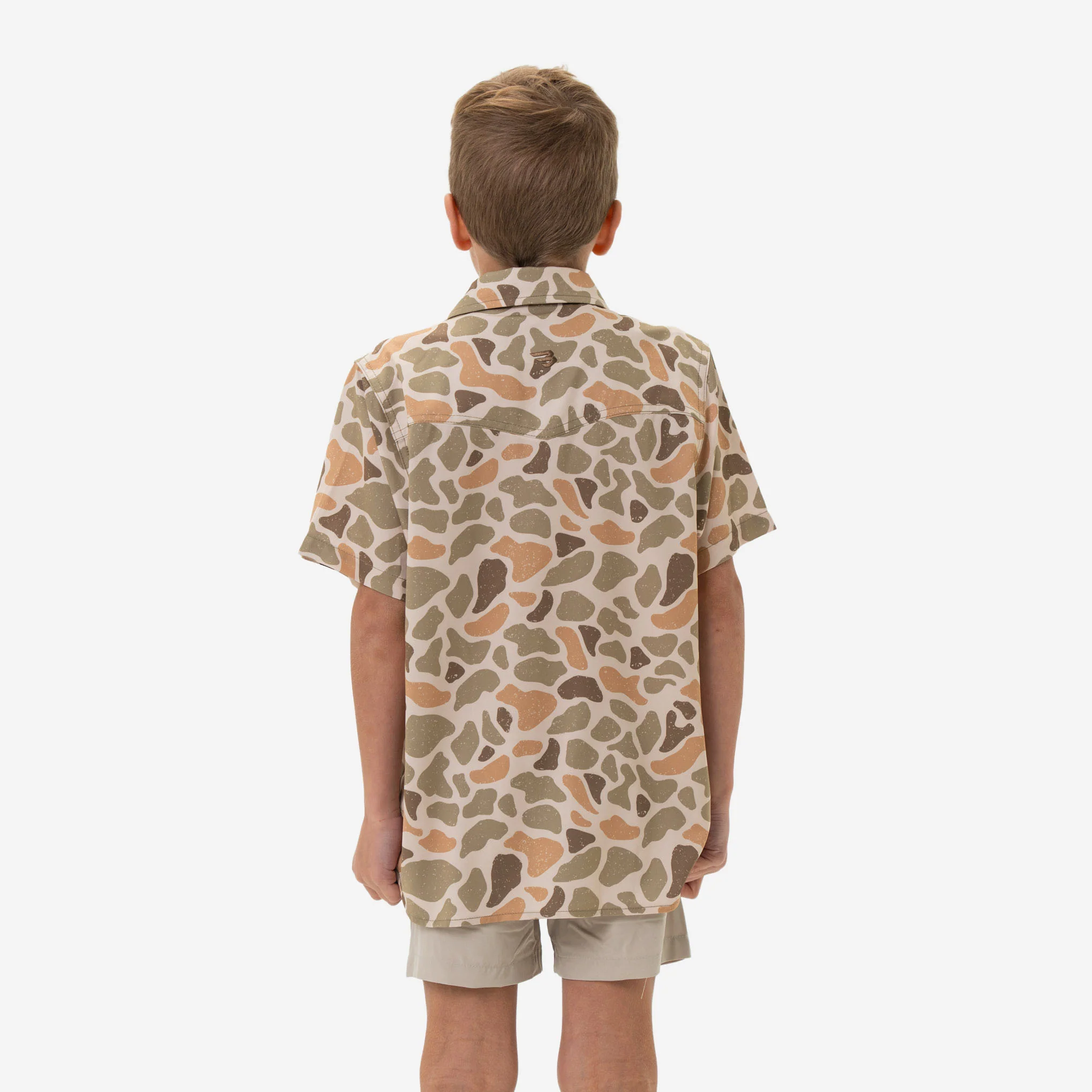 Youth Performance Western Shirt - Venado Camo - Image 4