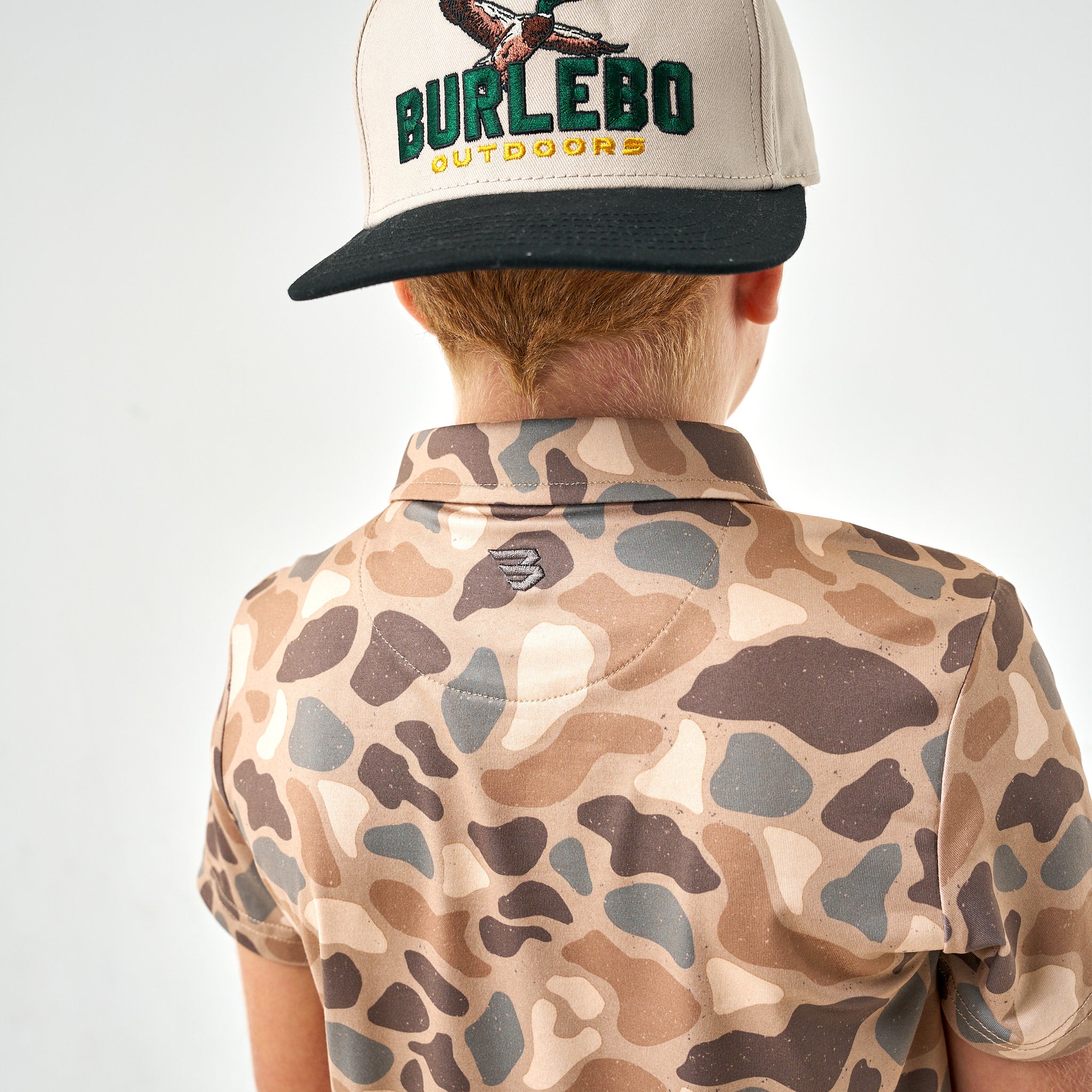 Youth Performance Polo - Pintail Camo - Image 4