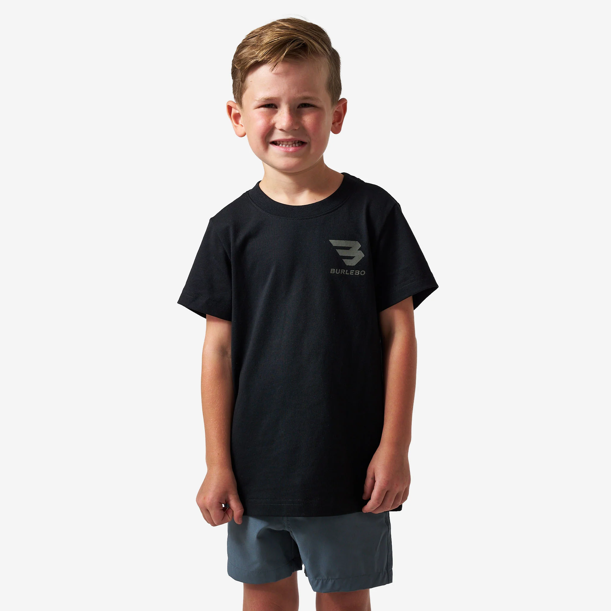 Youth Short Sleeve Tee - Proverbs 27:17 - Black - Image 3
