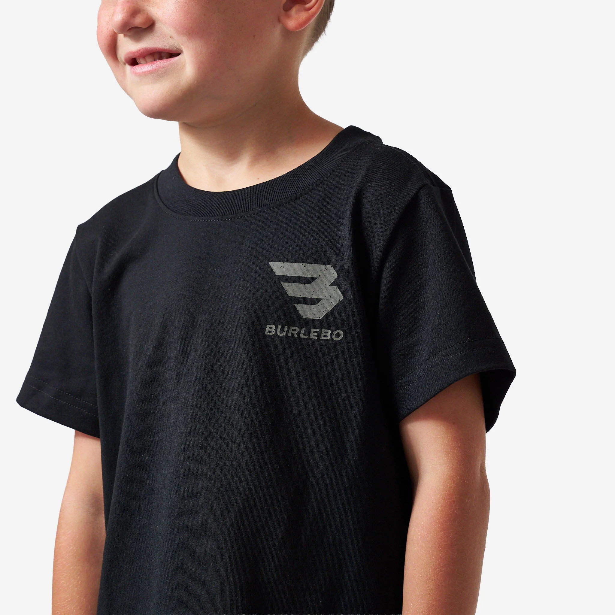 Youth Short Sleeve Tee - Proverbs 27:17 - Black - Image 4