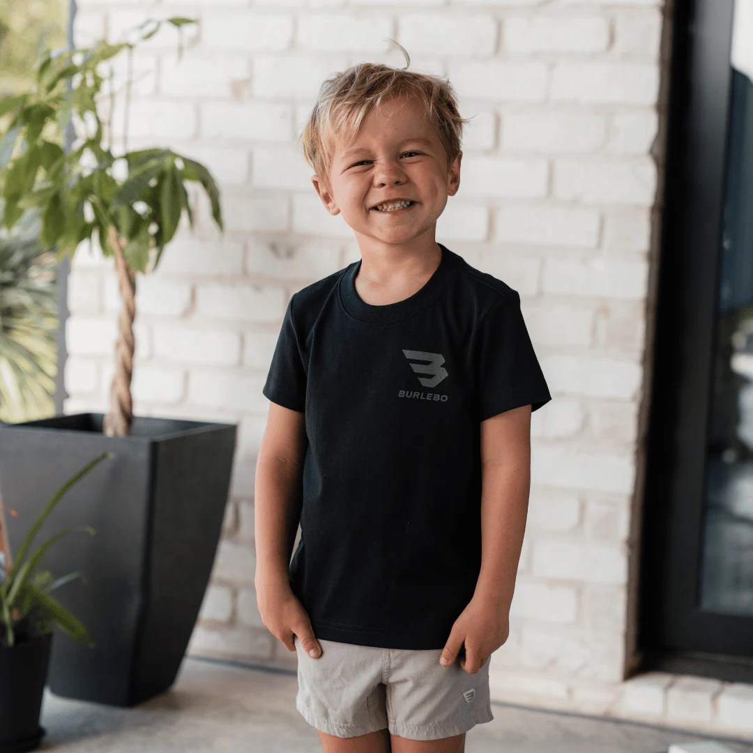 Youth Short Sleeve Tee - Proverbs 27:17 - Black - Image 5